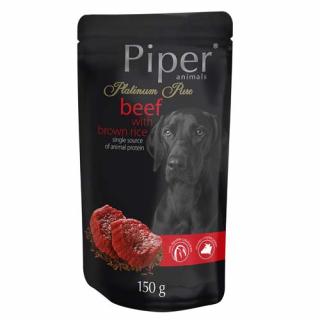 Piper Platinum Pure Beef with Brown Rice 150 g