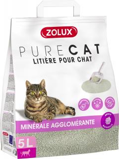 Podestýlka PURECAT antibacterial scent clump 5l Zolux