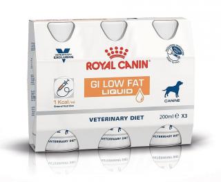 Royal Canin VD Canine Gastro Intestinal Low Fat Liquid 3x200ml