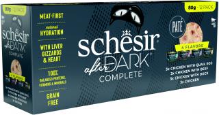 Schesir Cat konz. After Dark Paté Variety 12x80g