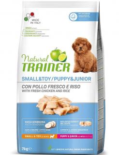 TRAINER Natural Puppy&Junior Mini kuřecí 7kg