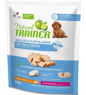 TRAINER Natural Puppy&Junior Mini kuřecí 800g