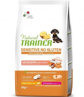TRAINER Natural Sensitive No Gluten Mini Puppy&Junior losos 2kg