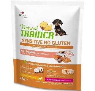 TRAINER Natural Sensitive No Gluten Mini Puppy&Junior losos 800g