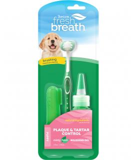 TROPICLEAN set na čištění zubů Fresh Breath pro štěňata