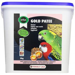 VERSELE-LAGA Orlux Gold Patee vlhčené pro velké papoušky 5kg