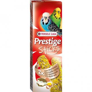 VERSELE-LAGA Prestige Sticks pro andulky Egg&oystershell 2x30g