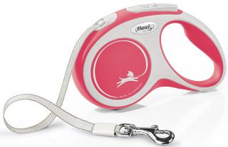 Vodítko FLEXI New Comfort XS páska 3m/12kg červené