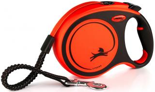 Vodítko FLEXI Xtreme L páska 5m/65kg oranžové
