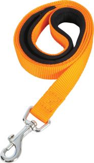 Vodítko pes SOFT NYLON oranžové 20mm/1m Zolux