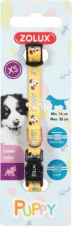 Vodítko pes štěně MASCOTTE žlutá 8mm 1,2m Zolux