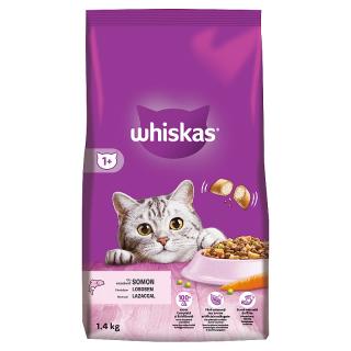 Whiskas Dry s lososem 1,4kg