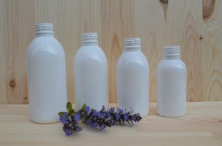 Plastová lahvička PETE  50, 100, 150, 200, 250ml
