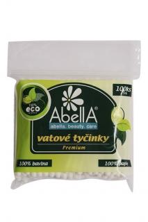 Abella vatové tyčinky 100 ks Premium Eco