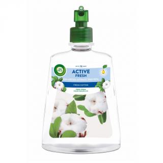 Air Wick Active Fresh náplň 228 ml Fresh Cotton