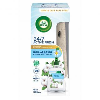 Air Wick Active Fresh strojek s náplní 228 ml Fresh Cotton