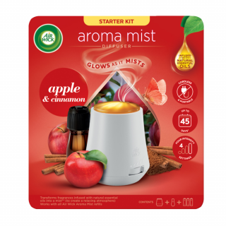 Air Wick Aroma Mist difuzér s náplní 20 ml Apple &amp; Cinnamon