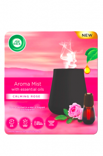 Air Wick Aroma Mist difuzér s náplní 20 ml Calming Rose