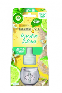 Air Wick Electric náplň 19 ml Essential Oils Paradise Island Bergamot &amp; Orange