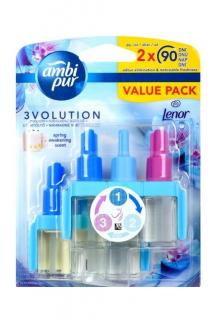 Ambi Pur náhradní náplně 3volution 2 x 20 ml Lenor Spring Awakening