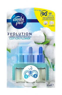 Ambi Pur náhradní náplně 3volution 20 ml Cotton Flower