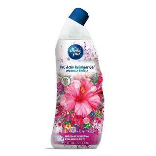 Ambi Pur WC Active Gel 750 ml Pink Hibiscus &amp; Rose (Dovoz: Německo)