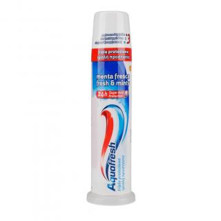 Aquafresh zubní pasta v dávkovači 100 ml Fresh &amp; Minty (Dovoz: Itálie)