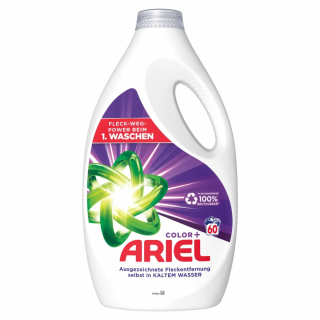 Ariel gel 60 pracích dávek Color+ 3 l