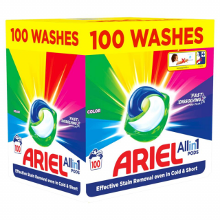 Ariel gelové kapsle 100 ks Color All in 1