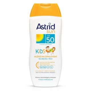 Astrid SUN Kids mléko na opalování SPF50 200 ml