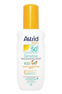 Astrid SUN Kids mléko na opalování ve spreji 150 ml SPF50+ Sensitive