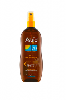 Astrid SUN olej na opalování ve spreji SPF20 200 ml