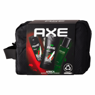 Axe dárková kazeta Africa (VPH 100 ml + deodorant 150 ml + sprchový gel 250 ml)