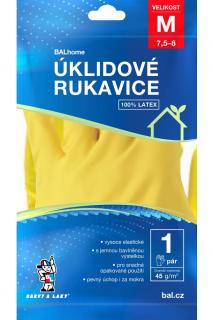 BALhome gumové rukavice M (7,5-8)