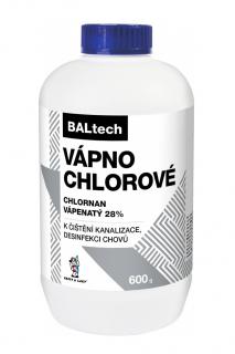 BALtech Chlorové vápno 600 g obsah chloru min. 28%