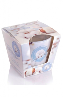 Bartek Candles svíčka 115 g Wellness &amp; Beauty - Cotton