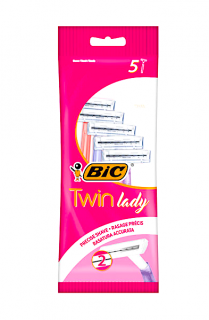 Bic Twin Lady Sensitive jednorázové holicí strojky 2-bříté 5 ks
