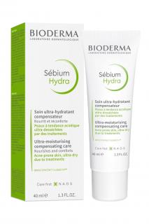 Bioderma hydratační krém 40 ml Sébium Hydra (Dovoz: Francie)