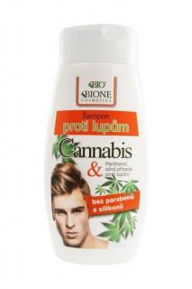Bione Cosmetics Cannabis šampon proti lupům pánský 250 ml