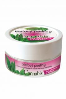 Bione pleťový peeling 200 g Cannabis