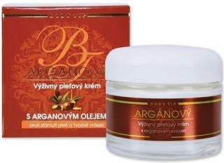 Body Tip Výživný pleťový krém s arganovým olejem 50 ml