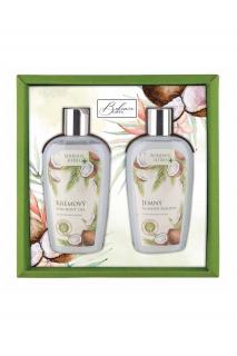 Bohemia Herbs dárková kazeta Kokosový olej (sprchový gel 250 ml + šampon 250 ml)