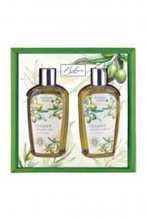 Bohemia Herbs dárková kazeta Oliva (sprchový gel 250 ml + šampon 250 ml)