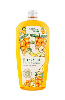 Bohemia Herbs koupelová pěna 500 ml Relaxační s arganovým olejem