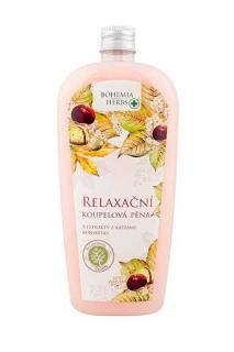 Bohemia Herbs koupelová pěna 500 ml Relaxační s kaštanem
