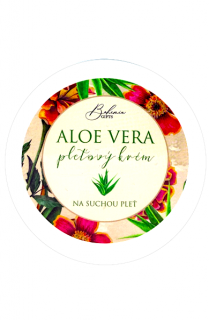 Bohemia Herbs pleťový krém pro suchou pleť 200 ml Aloe Vera (Suchá až velmi suchá pleť)