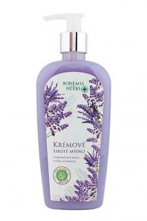 Bohemia Herbs tekuté mýdlo 300 ml Krémové s extraktem z bylin a vůní levandule