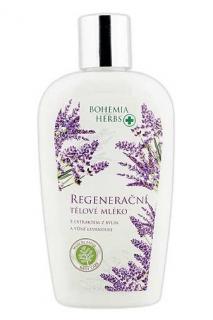 Bohemia Herbs tělové mléko 250 ml s extraktem z bylin a vůní Levandule