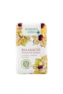 Bohemia Herbs toaletní mýdlo 100 g Relaxační s kaštanem koňským