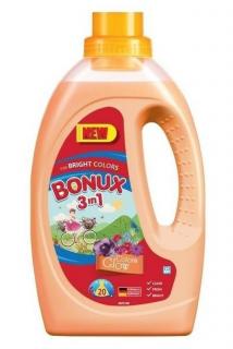 Bonux 3v1 gel 20 pracích dávek Colors Glow 1,1 l